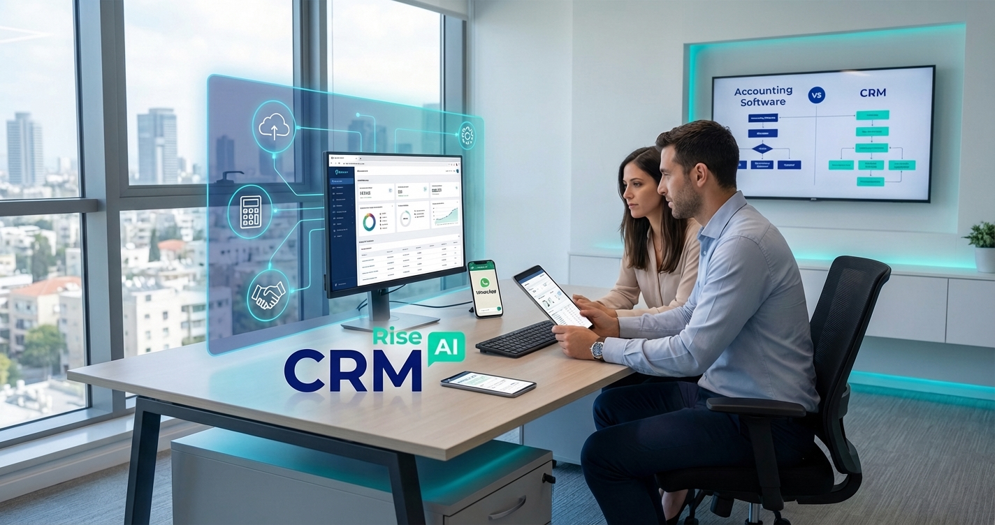 פתרונות CRM למשרדי רואי חשבון בישראל: המדריך המלא לבחירה נכונה והתייעלות
