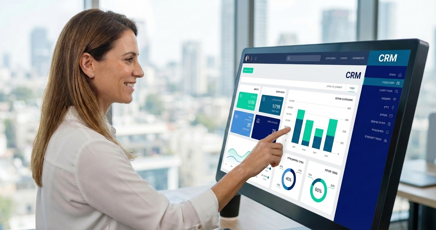 הטמעת מערכת CRM בעברית: המדריך המלא לעסקים ישראליים
